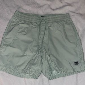 3/$10 Vans Athletic Men’s Shorts 5” inseam Light Green